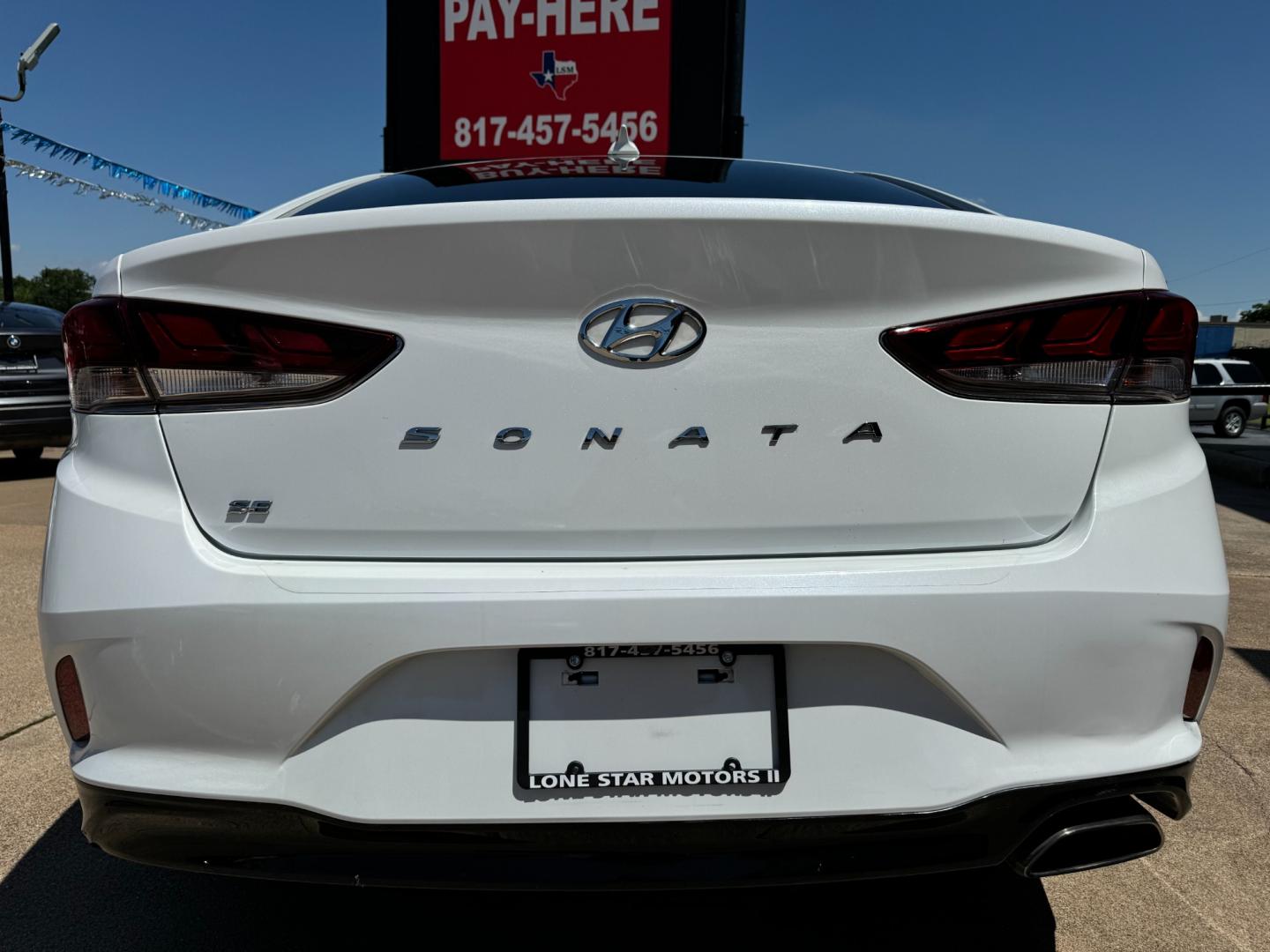 2019 WHITE HYUNDAI SONATA SE (5NPE24AFXKH) , located at 5900 E. Lancaster Ave., Fort Worth, TX, 76112, (817) 457-5456, 0.000000, 0.000000 - Photo#5